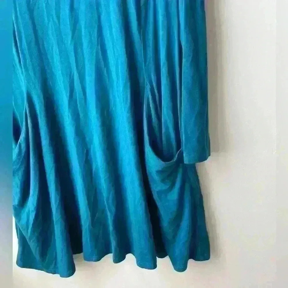 Betabrand Sweatshirt Travel Dress modal/Silk Blend Stretchy dress - Picture 4 of 5